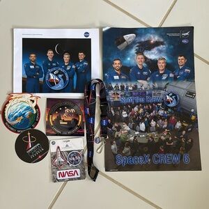 NASA Bundle Stickers Posters Patches Lanyard